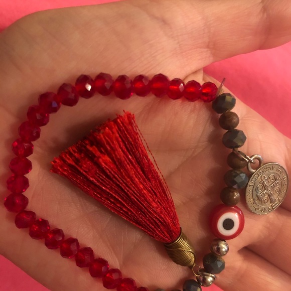 Evil eye handmade bracelet 💞 - Picture 4 of 7